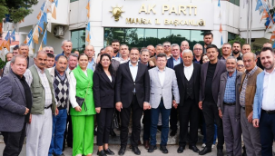 AKP'de üç ilçe mahalle başkanları toplantısı