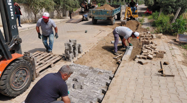 Alaşehir belediyesi 9 mahallede başlattığı çalışmalar sürüyor