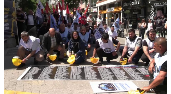 Bağımsız Maden-İş genel başkanı Çakır''Biz işçiyi bu düzene bırakmayacağız''