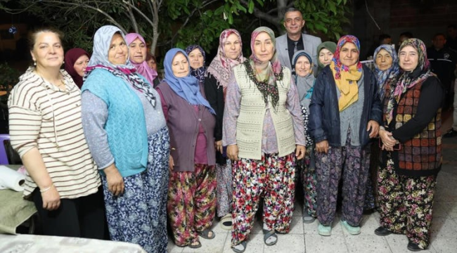 Başkan Şimşek mahalle ziyaretlerini sürdürüyor