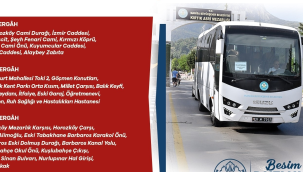 Bayramda mezarlıklara ücretsiz otobüs seferleri düzenlenecek