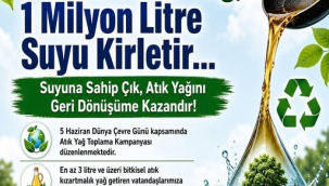 Bitkisel atık yağ toplama kampanyası