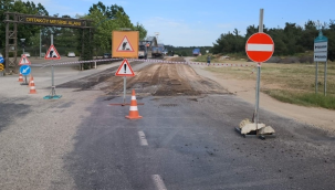Büyüksümbüller ile Ortaköy bağlayan yol çalışma nedeniyle ulaşıma kapandı
