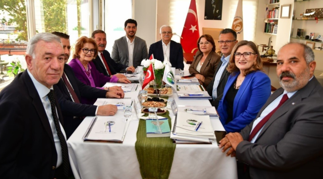 Çevreci belediyeler birliği nisan ayı encümen toplantısı yapıldı