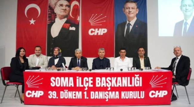 CHP Soma danışma kurulu toplantısı yapıldı