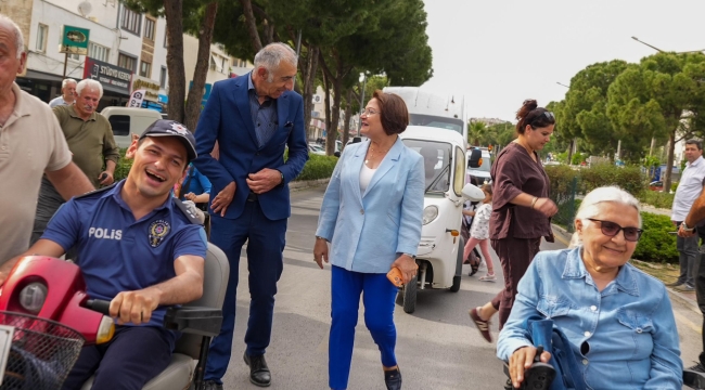 Didim'de engelilerin farkındalık yürüyüşü