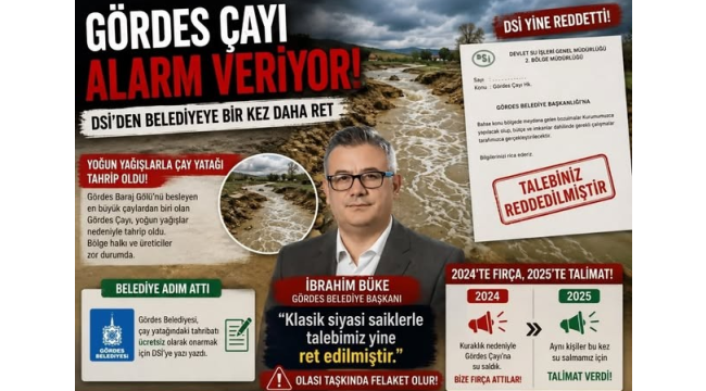 DSİ belediye uyarısını reddetti