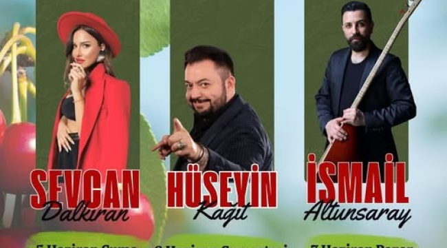 Geleneksel Uluderbent kiraz festivali başlıyor