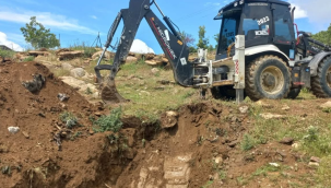 Gördes'te 10 mahallede kuban çukurları açıldı