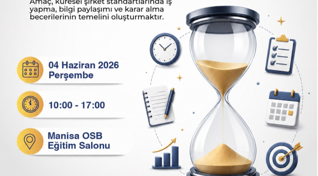 İş ve zaman yönetimi eğitimi