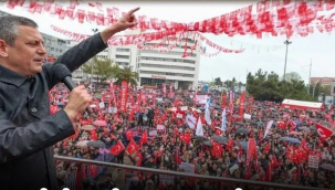 Karabük'te vatandaşlara seslenen CHP lideri Özel''Kusur varsa kendimizde aradık''