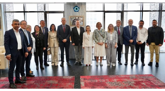 Kurul üyeleri başkan Dutlulu'yu ziyaret etti