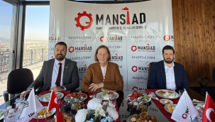 Manisa CHP milletvekili Aliye Kavaf MANSİAD yönetim ile fabrika gezdi