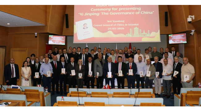 Manisa'ya iş ziyaretinde bulunan Çinli firmalar TSO meclis toplantısına katıldı