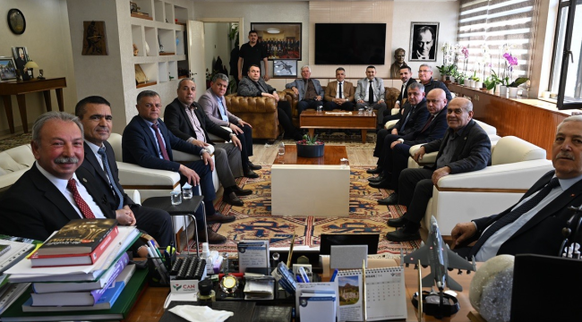 Oda başkanları belediye işbirliği toplantısı