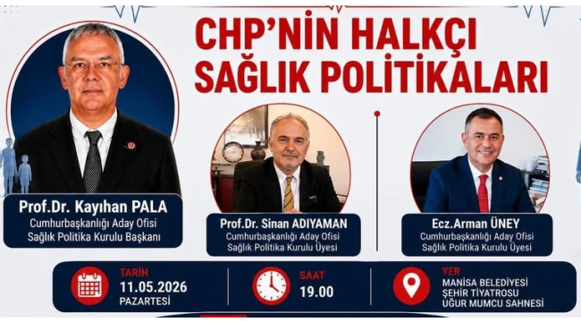 Sağlık politka kurulu başkan ve üyeleri Manisa'da 