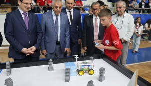 Salihli'de ulusal robot Yarışması