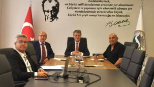 Salihli OSB yönetimi toplandı