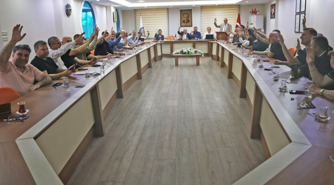 Salihli TSO meclisinde "tarihi" anlar