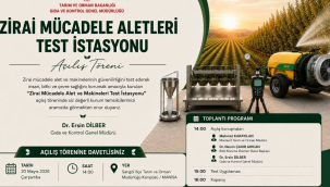 Sarıgöl zirai mücadele test istasyonu açılıyor