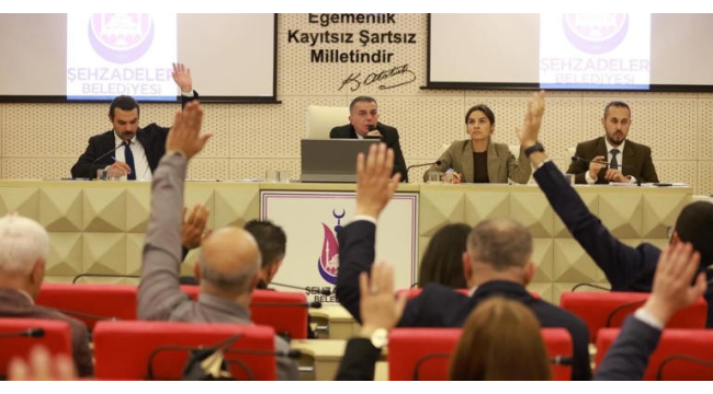 Şehzadeler'de 11 mahalle kırsal mahalle statüsüne alınması meclisten geçti