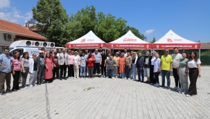 Şehzadeler engelsiz yaşam merkezi'nde mangal keyfi