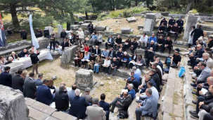 Söke'de tarihin kalbi Priene'de meclis toplantısı yapıldı