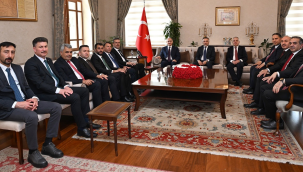 Tarım il müdürleri vali Özkan'ı ziyaret etti