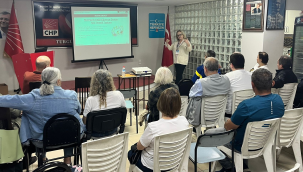 Turgutlu'da üye ve CHP parti programı Eğitim