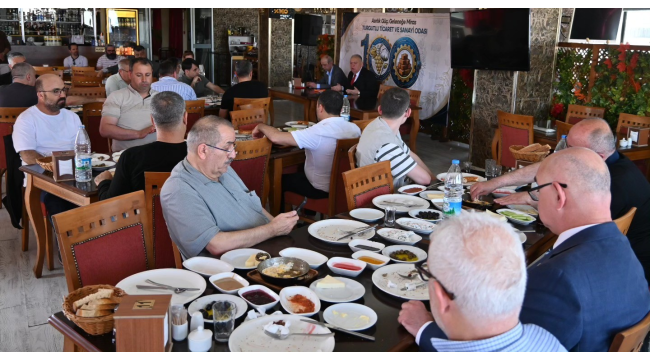 TUTSO'da üyelerimizi dinliyoruz buluşmaları başladı