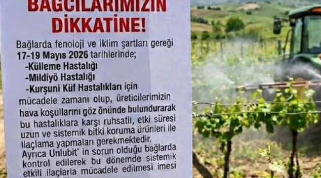 Üreticiler uyarıldı