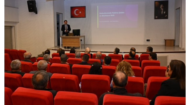 Vatandaşa hizmet kalitesini artırmak için muhtarlara akademi eğitimi