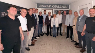 Verilen sözlerin yerine getirmeyen hükümeti esnaf oda başkanları CHP'ye şikayet etti