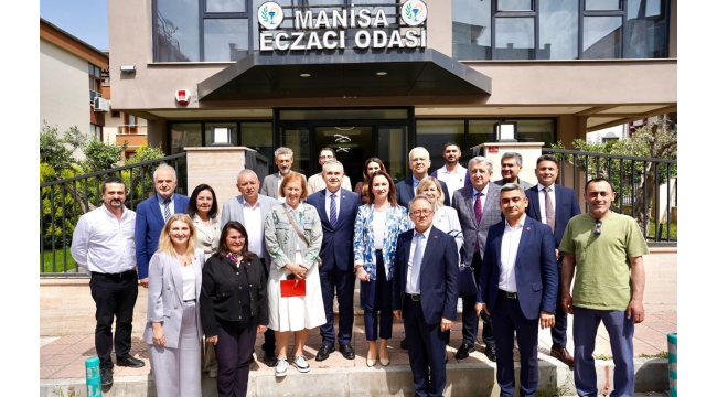 Ziyarette eczacıların talepleri ele alındı