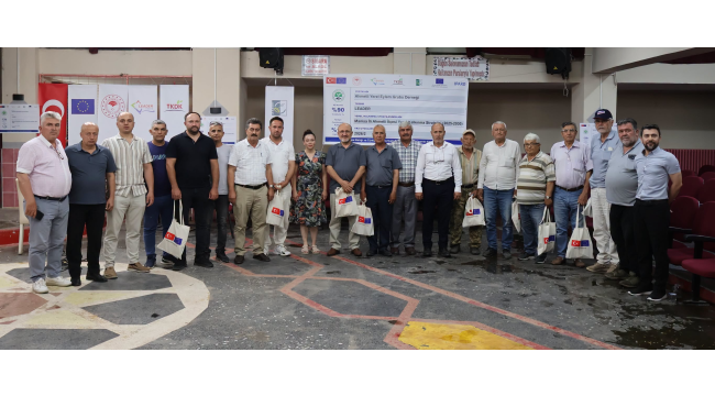 Ahmetli'de zeytin üretimi ve pazarlaması eğitimi