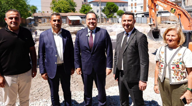 Akhisar merkez çarşı projesi tamamlanıyor