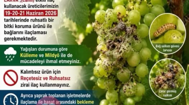 Bağcıların dikkatine 