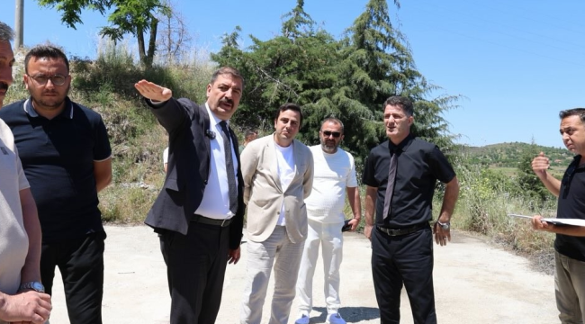 Başkan Dönmez''Biz laf değil, iş üretiyoruz''