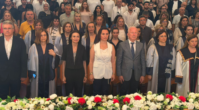 Başkan Mutlu mezuniyet törenine katıldı