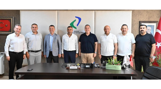 Başkanlar Akhisar TSO'yu ziyaret etti
