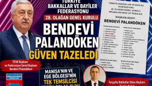 Bendevi Palandöken yeniden başkan seçildi