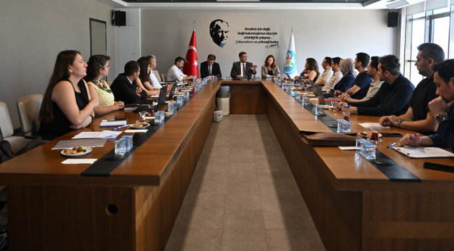 Büyükşehir belediyesi'nde ISO 9001:2015 kalite yönetim sistem toplantısı