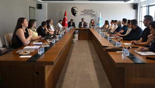 Büyükşehir belediyesi'nde ISO 9001:2015 kalite yönetim sistem toplantısı