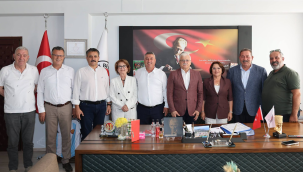 Çevreci belediyeler birliği encümen toplantısı Ayvacık'ta yapıldı