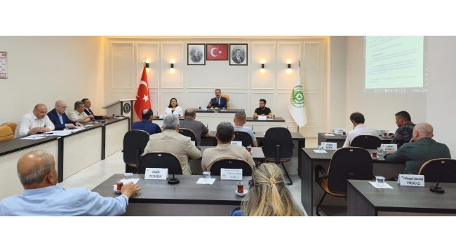 Demirci belediyesi haziran ayı toplantısı yapıldı