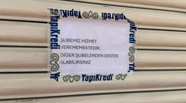 Diyarbakır'a saldırıya uğrayan banka şubesi geçici olarak kapatıldı