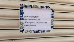 Diyarbakır'a saldırıya uğrayan banka şubesi geçici olarak kapatıldı