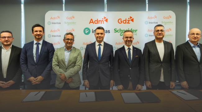 Gdz Elektrik,Schneider Electric ve Inavitas ile sözleşme imzaladı