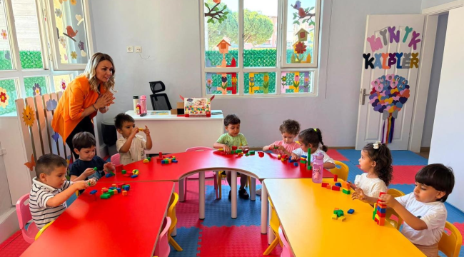 Gölmarmara çocuk kültür ve sanat merkezi açıldı