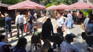 Gördes halk eğitim yılsonu sergisi açıldı